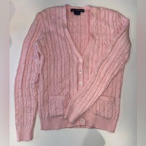 Ralph Lauren Golf Cable Knit Cardigan 100% Cotton
